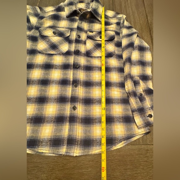 Lee mens Size Medium REGULAR FIT long sleeve flannel - Picture 8 of 11
